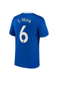 Fotbalové Dres Chelsea Thiago Silva #6 Domácí Oblečení 2022-23 Krátký Rukáv